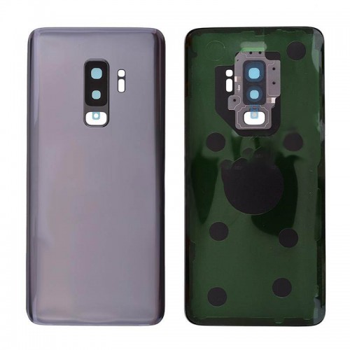 Samsung Galaxy S9 Plus Back Glass Silver With Camera Lens